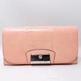 [COACH]コーチ 財布 新作 クリスティン クロコダイル型押し レザー 長財布 COACH 43650SVCO［並行輸入品］