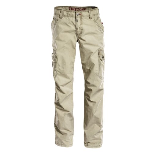 Timezone Herren Hose/ Lang 26-0210 Harris, Gr. 46/34 (30), Beige (162 earth beige) Preisvergleich