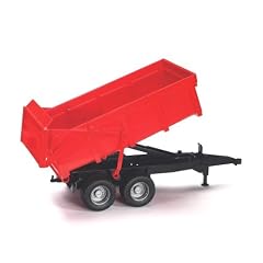 Bruder 02211 - Wannenkippanh�nger mit Automatikr�ckwand, rot