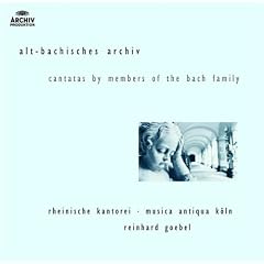 J.M. Bach, G.C. Bach, J.C. Bach: Cantatas by members of the Bach family