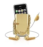 iLuv i80GLD Crystal In-ear Earphones with In-line Volume Control and Holster Case for the iPhone (Gold)