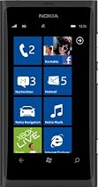 Nokia Lumia 800 Smartphone (9,4 cm (3.7 Zoll) AMOLED Clear Black-Touchscreen, Micro-SIM only, Windows Phone Mango OS, 8 MP Kamera) schwarz