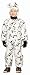 Dalmatian Plush Jumpsuit Halloween Costume