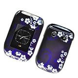 Snap on Hard Shell Case for Blackberry Style 9670 [Sprint, Alltel, Boost Mobile] (Midnight Flowers)