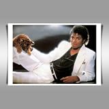 MICHAEL JACKSON THRILLER CD A1 ART PRINT ON CANVAS 41MwrMleCYL. SL160 MICHAEL JACKSON THRILLER CD A1 ART PRINT ON CANVAS