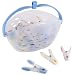 MTM Industries 88339 Soft-Grip Clothes Pins With Carrier Basket