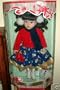 Victorian Bows Collection Porcelain Brass Key Doll