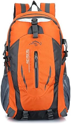 Fashionbuygo Hiking Backpack for Women Men 36L-55L Sports Outdoor Backpack Bag Running Camping Backpack Waterproof Daypack (Orange B)