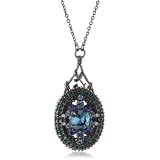 Sorrelli Electric Blue Crystal Vintage Style S