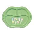 green sprouts Cornstarch Divided Plate, Green