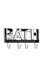 Premier Housewares Perchero De Pared 509803 Antracita