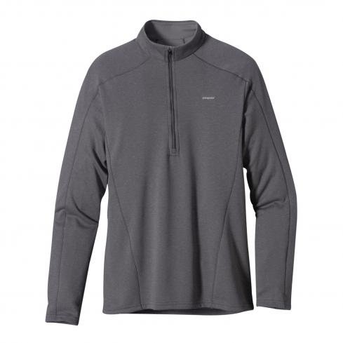 Patagonia Herren Langarmshirt Midweight Zip-Nec, forge grey - feather grey, EU XL / US  L Preisvergleich