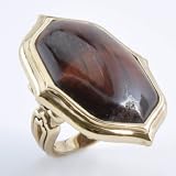 Bronze By Barse Red Tiger's Eye Ring, 8