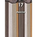 Fadenvorhang mocca-bunt 140 breit x 250 cm hoch