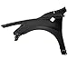 CarPartsDepot NI1241205 13 Compatible With NISSAN Altima Sedan 4DR Right Hand Side Front Fender Assembly
