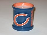 CHICAGO BEARS Team Logo Embossed Scented Decorative Votive Candle