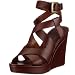 BPZONE TAMPO Y0301, Damen Sandalen/Fashion-Sandalen, braun, (MARRONE ), EU 36