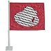 Alabama Crimson Tide Crim Car Flag W/Hat