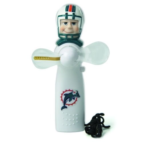 NFL Miami Dolphins Magical LED Light-Up Fan and Display Stand