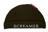 Babygags Screamer Beanie Cap in Black 0-6 Months