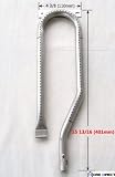 13361 Universal Gas Grill Stainless Steel Pipe Burner for Jenn-Air, Nexgrill, Members Mark Grills