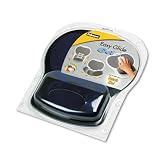 FEL98730 Easy Glide Gel Wrist Rest and Mouse Pad, Sapphire/Black