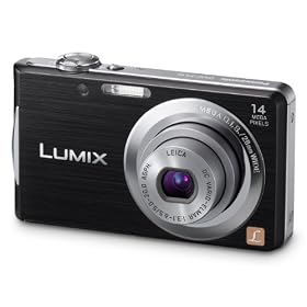 Panasonic Lumix FS16 Digital Camera - Black (14.1MP, 4x Optical Zoom)  2.7 inch LCD