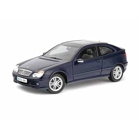 Mercedes-Benz C230 C-Coupe 1/18 Blue