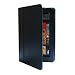amCase(TM) Classic Leather Case and Stand for Kindle Fire, Black