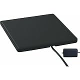 RCA ANT1450 Multi-Directional Digital Flat Amplified Home Theater Antenna (White)