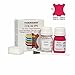 Tarrago Leather Dye Kit with Deglazer and Applicator - Restore & Recolor Shoes, Boots, Purses, Wallets, Jackets, and Furniture - Rich Pigment - 25mL - Magenta #101