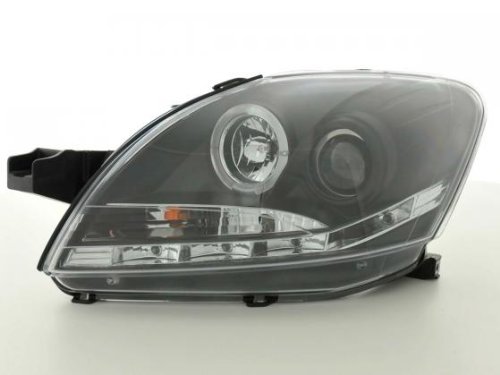 FK Automotive FKFSTY011003 Daylight Scheinwerfer Toyota Yaris Vios Baujahr 08, schwarz Preisvergleich