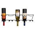 Wall Mount 5-Bottle Wine Rack - Black