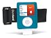 Tuneband, Grantwood Technology's Armband, Silicone Skin, and Screen Protector for iPod Nano, 3rd Generation, Compatible with Nike+iPod, TEAL BLUE
