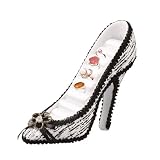 Zebra Pattern Shoe Ring Jewelry Display Holder Stand Rack