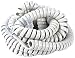 RCA TP280W 12 Foot Handset Coil Cord (White)