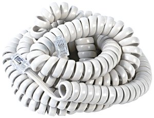 Electronics: RCA TP280W 12 Foot Handset Coil Cord  White 