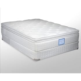 Sealy Posturepedic Tender Support Cusion Firm Euro PillowTop Mattress Set Queen