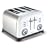 Morphy Richards 4 Slice Toaster Accents White 44037