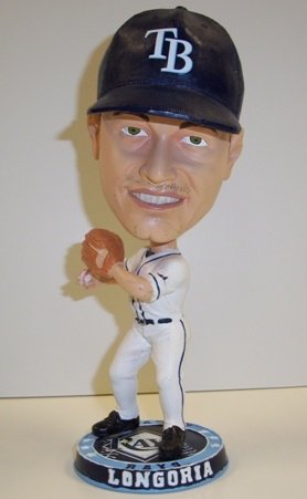 Evan Longoria Tampa Bay Rays 2008 Big Head Bobble