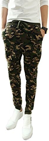 Demetory Men Newest Arrival Camouflage Military Casual Harem Pants