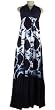Alma de Anil, Indigo Dyed Maxi Halter Dress
