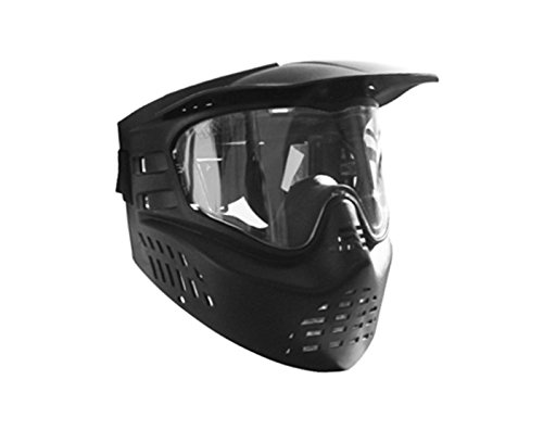 GXG Paintball Stealth Predator Skull Mask Airsoft / Paintball goggle system - Black (ASTM Approved)