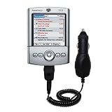 Gomadic for the PalmOne palm Tungsten T2 - Rapid Car / Auto Charger for the PalmOne Tungsten T2 - Gomadic Brand w/ TipExchange Technology