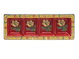 Certified International Duchess Relish Tray, 19-Inch by 7-Inch