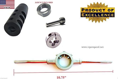 VIPERSPEED "Slingshot" brake for Mosin Nagant - Complete threading kit