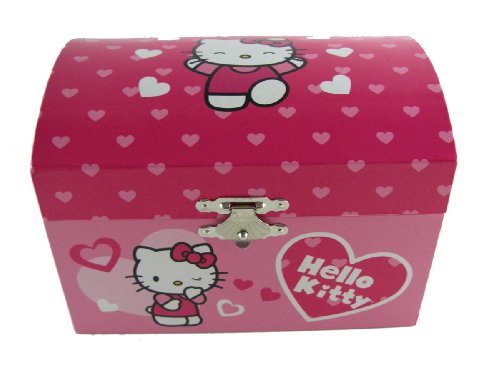 Sanrio Hello Kitty Music Box - Sweet Heart Hello Kitty Jewelry Box
