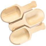 Perfect Stix Scoop 3- 10ct Mini Wood Scooper, 3" long x 11/4" Wide ( Pack of 10)