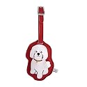 Bichon Luggage Tag