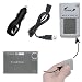Gomadic Portable External Battery Charging Kit for the Fujifilm FinePix Z1 Includes Wall, Car and USB Charge Options